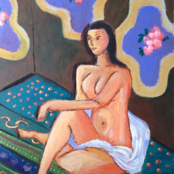 绘画 标题为“Étude selon Matisse” 由Caropeu, 原创艺术品, 丙烯