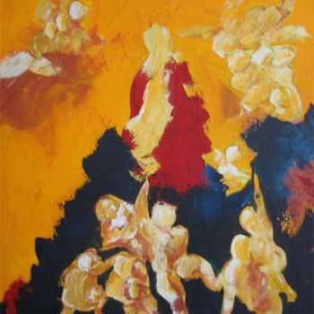 Painting titled "Rubens" by Cecile Carpena, Original Artwork