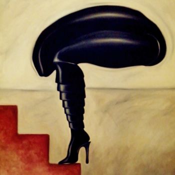 Pintura intitulada "equilibrium" por Edson Carra, Obras de arte originais