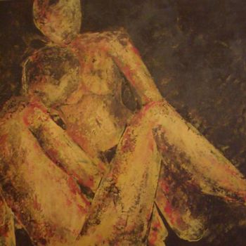 Pittura intitolato "Les amoureux" da Carterina, Opera d'arte originale