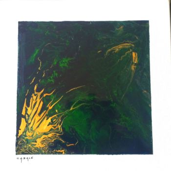 Painting titled "MALACHITE" by Casal'Art, Original Artwork, Other