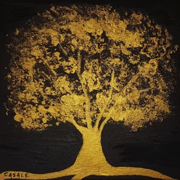 Ζωγραφική με τίτλο "Arborescence" από Casal'Art, Αυθεντικά έργα τέχνης, Ακρυλικό