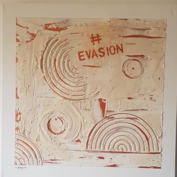Картина под названием "#Evasion" - Casal'Art, Подлинное произведение искусства, Акрил