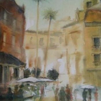 Peinture intitulée "Sicile 2008" par Le Forestier, Œuvre d'art originale