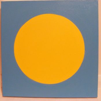 Painting titled "sun" by Cassia, Original Artwork