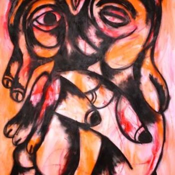 Painting titled "APAPEL_9696IY.JPG" by J Castilla-Bambaren, Original Artwork