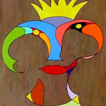 Peinture intitulée "toucan.jpg" par Thierry Castillon Du Perron, Œuvre d'art originale, Acrylique