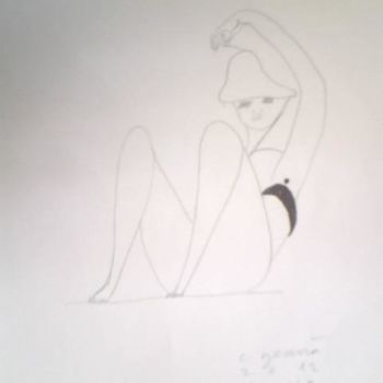 Disegno intitolato "8" da Catalin Geana, Opera d'arte originale, Altro