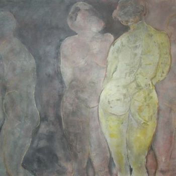 Malarstwo zatytułowany „Je voudrais ne pas…” autorstwa Josée Catalo, Oryginalna praca