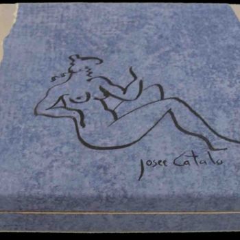 Dessin intitulée "Boite Sophie allong…" par Josée Catalo, Œuvre d'art originale