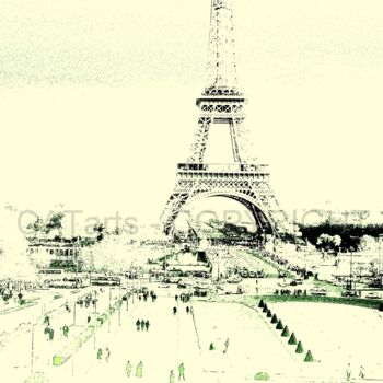 Photography titled "eiffel 2" by Catarts, Original Artwork