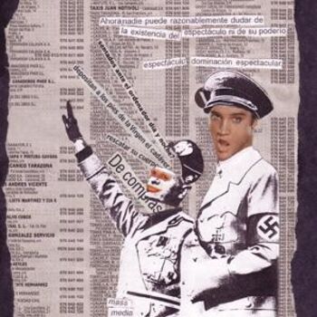 "Elvis was a nazi" başlıklı Tablo Juan De Leyden tarafından, Orijinal sanat