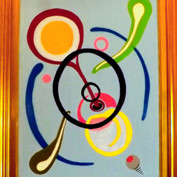 Pintura intitulada "harmonie" por Catb, Obras de arte originais, Acrílico