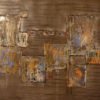 Painting titled "Tetris" by Catherine Coiquaud, Original Artwork