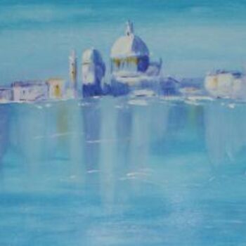Painting titled "Venise" by Cathbv, Original Artwork