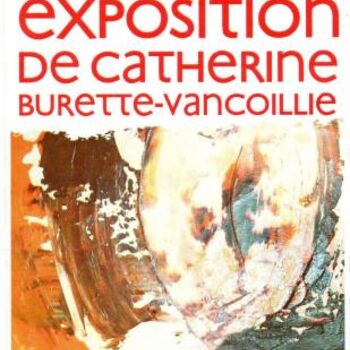 Malerei mit dem Titel "invitation expo 2008" von Cathbv, Original-Kunstwerk