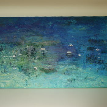 Painting titled "MONET m'a dit..." by Cathbv, Original Artwork