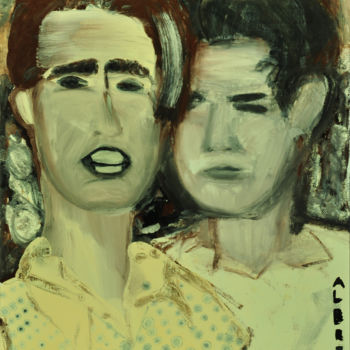 Картина под названием "Libertad" - Catherine Albrech, Подлинное произведение искусства, Акрил Установлен на Деревянная рама…