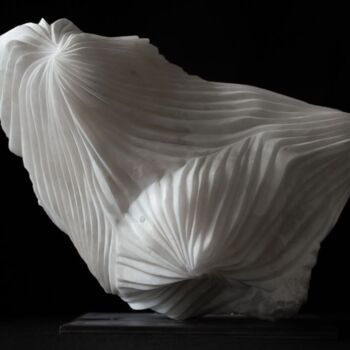 Sculptuur getiteld "Méduse" door Catherine Arnaud, Origineel Kunstwerk, Steen