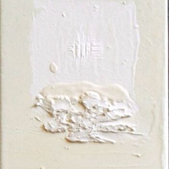 Malarstwo zatytułowany „Petit blanc 3” autorstwa Catherine Barbet, Oryginalna praca