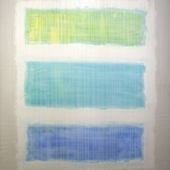 Painting titled "Trio" by Catherine Barbet, Original Artwork