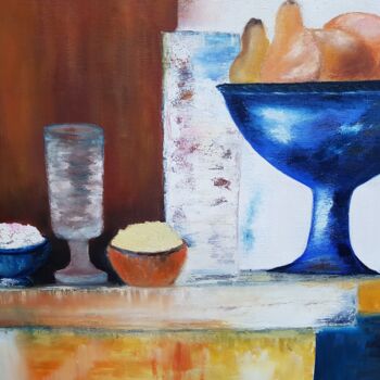 Pintura titulada "les desserts" por Catherine Boissy, Obra de arte original