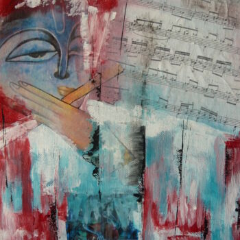 Painting titled "allegro" by Catherine Boissy, Original Artwork