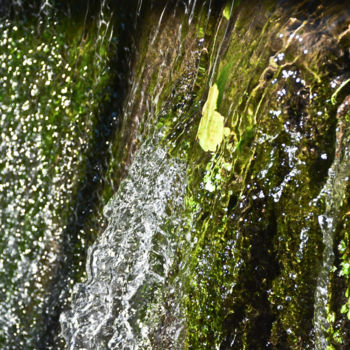 Photographie intitulée "Chute d'eau  -1-" par Catherine Boutin, Œuvre d'art originale, Photographie numérique