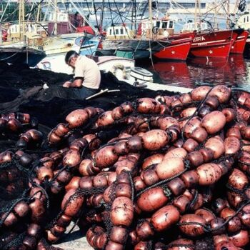 Photography titled "Sur le port de Port…" by Catherine Boutin, Original Artwork