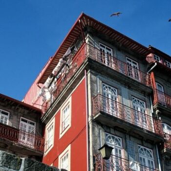 Photographie intitulée "Porto. Maisons de l…" par Catherine Boutin, Œuvre d'art originale