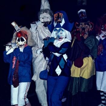 Photographie intitulée "Carnaval de Bâle. M…" par Catherine Boutin, Œuvre d'art originale