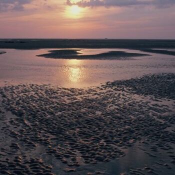 Photography titled "Marée basse" by Catherine Boutin, Original Artwork