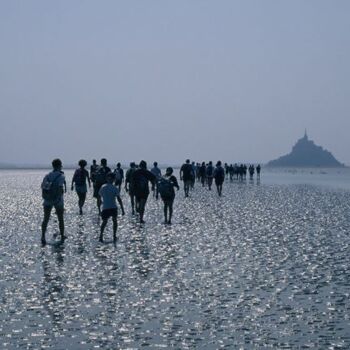 Photography titled "Mont-Saint-Michel.…" by Catherine Boutin, Original Artwork