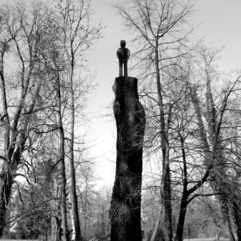 Photographie intitulée "Solitude hivernale…" par Catherine Boutin, Œuvre d'art originale