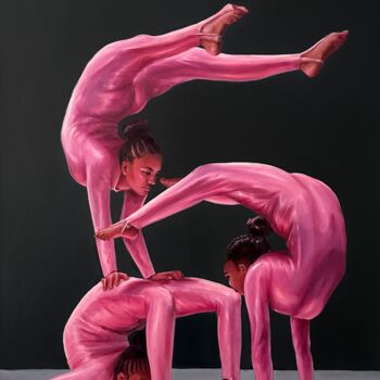 Картина под названием "‘S’" - Катерина Брайко, Подлинное произведение искусства, Масло