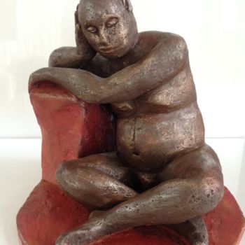 Skulptur mit dem Titel "Mémoire" von Catherine Clare, Original-Kunstwerk, Keramik