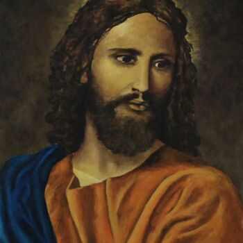 Painting titled "jesus-mormon-3.jpg" by Catherine Digue - Turpin, Original Artwork
