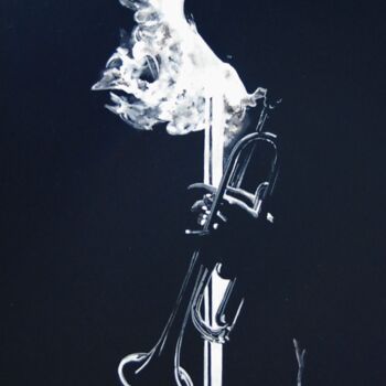 "le-trompetistte-1.j…" başlıklı Tablo Catherine Digue - Turpin tarafından, Orijinal sanat