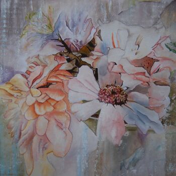 Pintura titulada "printemps.png" por Catherine Digue - Turpin, Obra de arte original