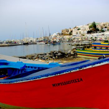 Photography titled "port de Naxos 7" by Catherine Gendron, Original Artwork