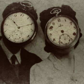Photographie intitulée "avec le temps 4" par Catherine Jubert Asencio, Œuvre d'art originale, Photographie numérique