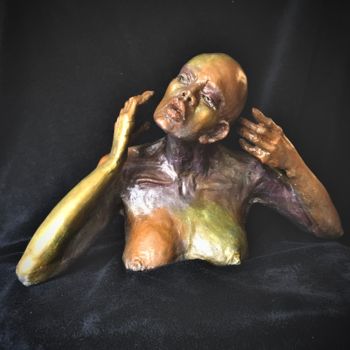 Sculpture titled "Racine" by Catherine Lesueur (C.Lesueur), Original Artwork, Ceramics