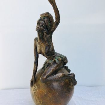 Sculpture titled "Altaïr bronze" by Catherine Lesueur (C.Lesueur), Original Artwork, Bronze