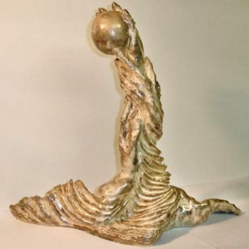 Sculpture titled "humanite" by Catherine Lesueur (C.Lesueur), Original Artwork, Ceramics