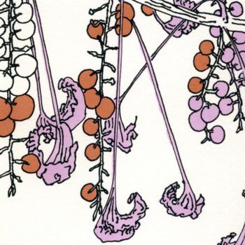 Zeichnungen mit dem Titel "Liserons (2)" von Catherine Levrey, Original-Kunstwerk, Andere
