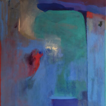 Картина под названием "Portail I" - Catherine Maddens, Подлинное произведение искусства, Акрил Установлен на Деревянная рама…