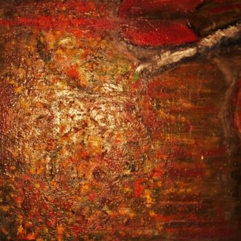 Картина под названием "abstrait" - Catherine Maria Lavigne, Подлинное произведение искусства, Масло