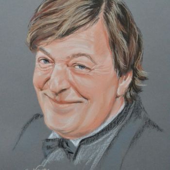 Drawing titled "Stephen" by Andromaque, Original Artwork, Pastel