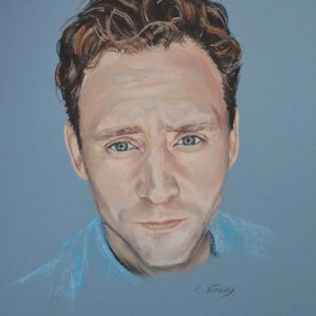 Drawing titled "Tom" by Andromaque, Original Artwork, Pastel