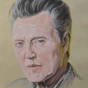 Drawing titled "Christopher" by Andromaque, Original Artwork, Pastel